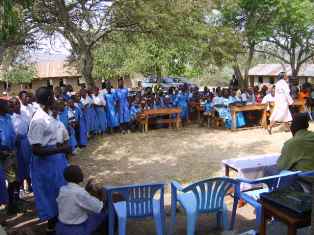 handing over ceremony