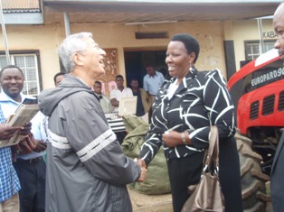 Commissioning of the tractor