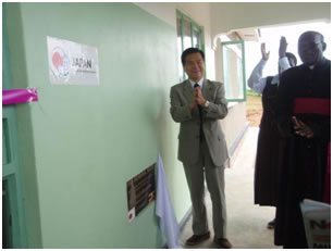 Ambassador commissions the project