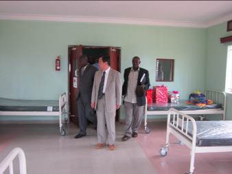 Tour of health centre