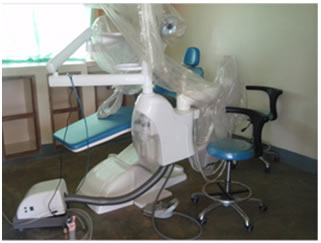 Procured dental chair equipment