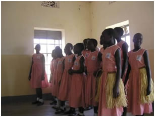 Performance by the students