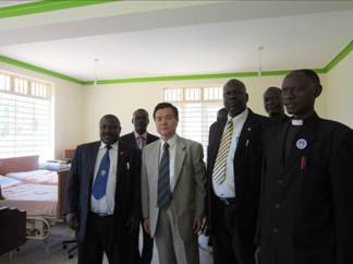 Tour of the health centre
