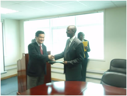The Handing over of the Grant Contract