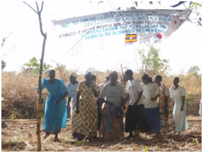 Performance by the community members
