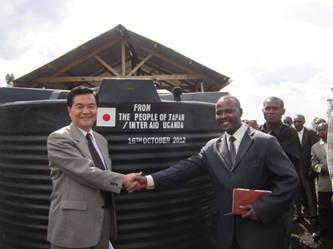 Hand-over of community water harvesting facility