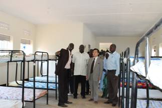 Tour of girls dormitory