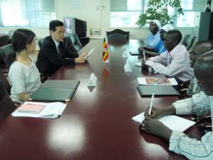 Meeting with the recipient organizations