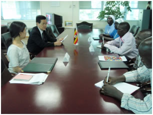 Meeting with the recipient organizations