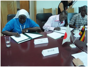 Signing of the Grant Contract