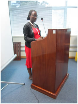 Speech of appreciation by Mpara sub-county