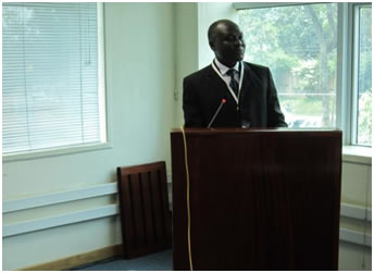Speech by implementing organization