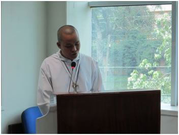 Speech by implementing organization