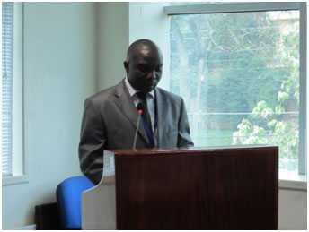 Speech by implementing organization