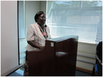 Speech by implementing organization