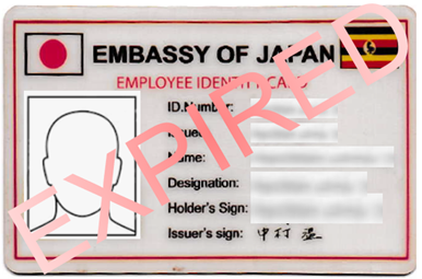 Expired Employee ID